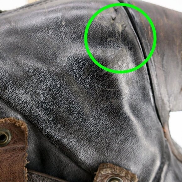 Freebird by Steven Bates Leather Booties Ankle Boots Distressed Buckles 8M - Picture 7 of 9